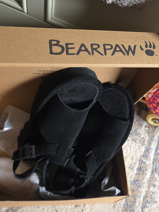 BearPaw Shoes - Bearpaw Ascend Sandals Black Nwot